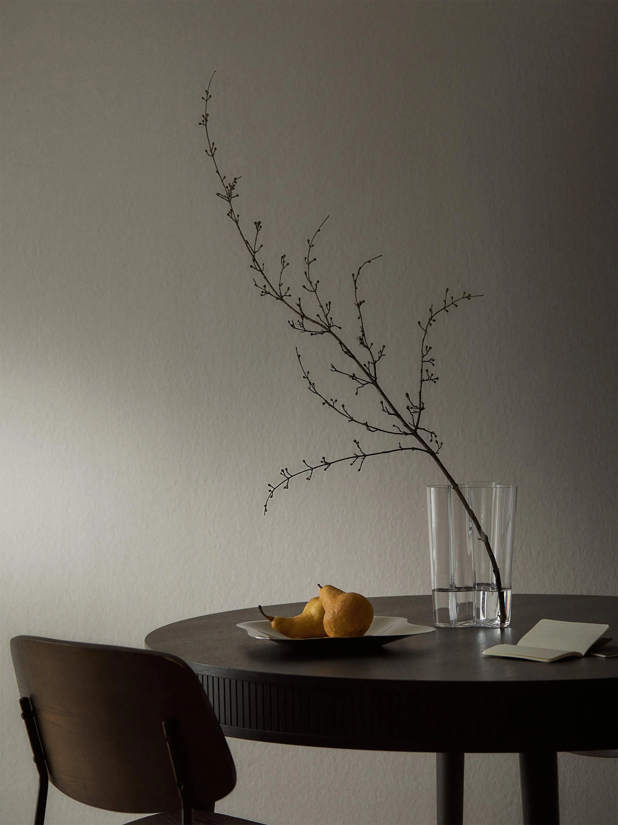 Mondgeblazen vaas Alvar Aalto, H 25 cm