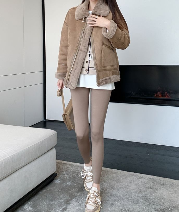 evanesce - Effen hoge taille legging
