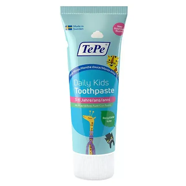 Pasta de dentes infantil TePe 75ml