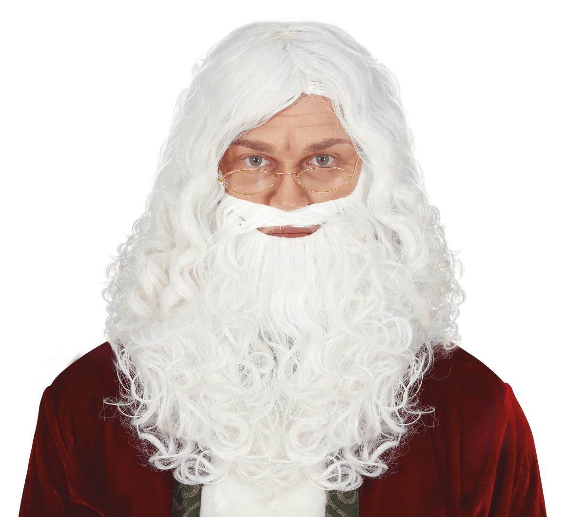 Witte Pruik Baard