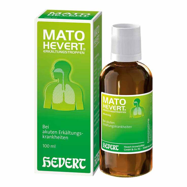 Mato Hevert Erkältungstropfen, 100 ml