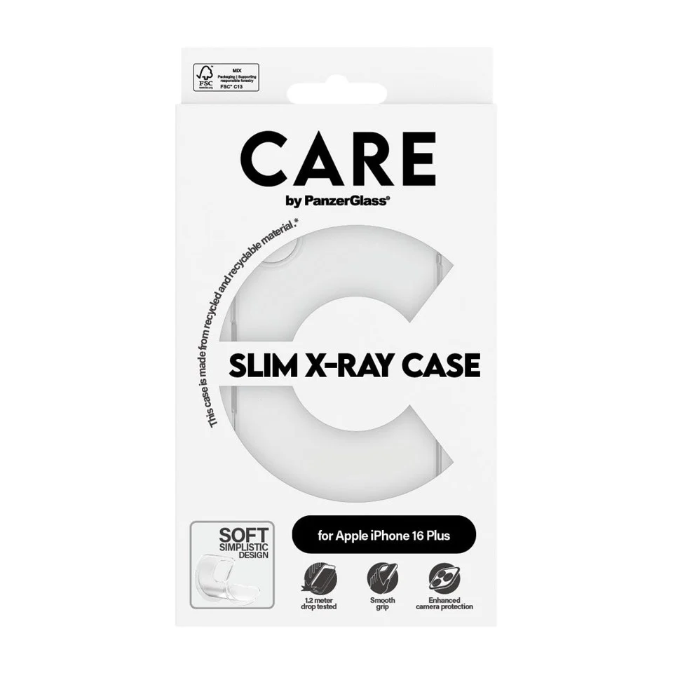 CARE by PanzerGlass - Case - iPhone 16 Plus