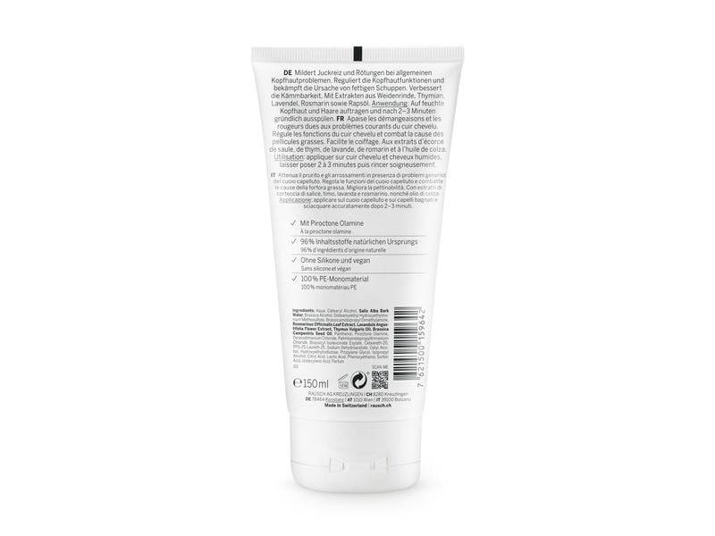 RAUSCH Haarspülung Weidenrinde Spezial 200150 ml1 Stück Kopfhaut-Conditioner bei fettigen Schuppen und Juckreiz