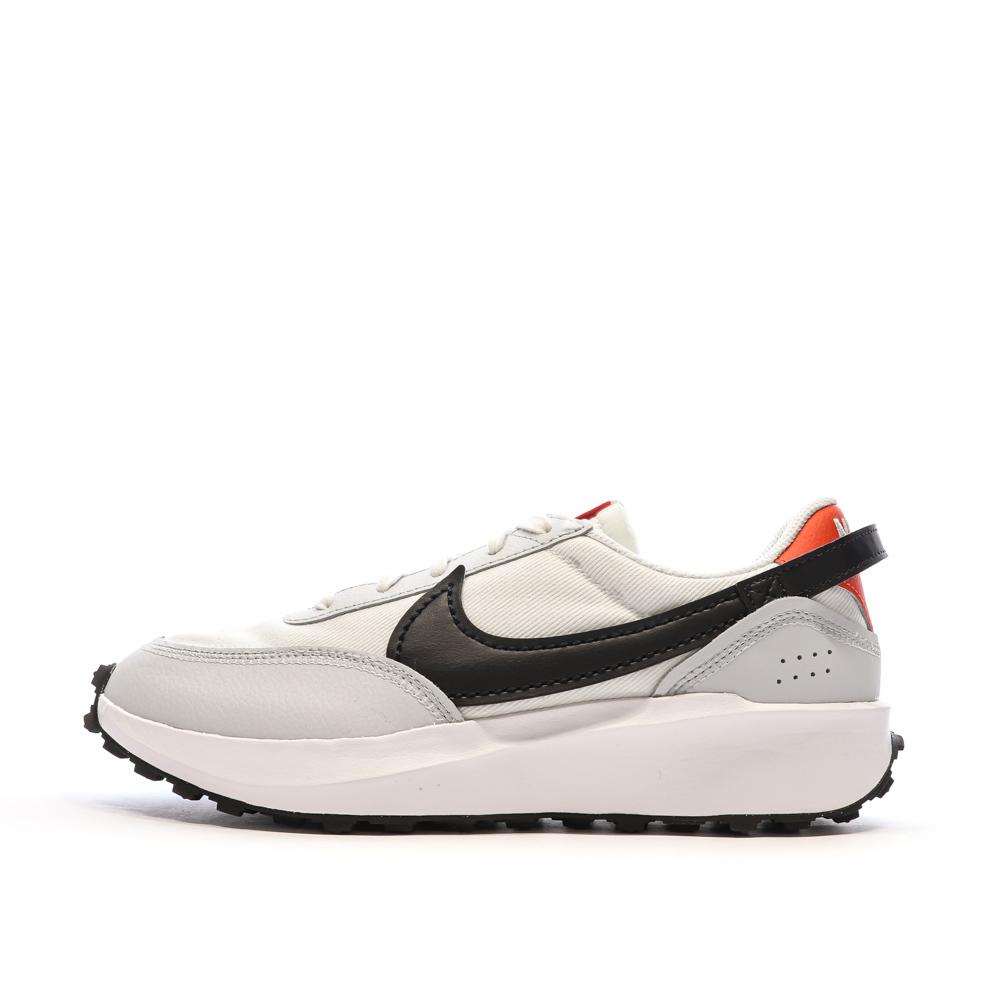 Nike Baskets Blanche/Noire Homme Nike Waffle One