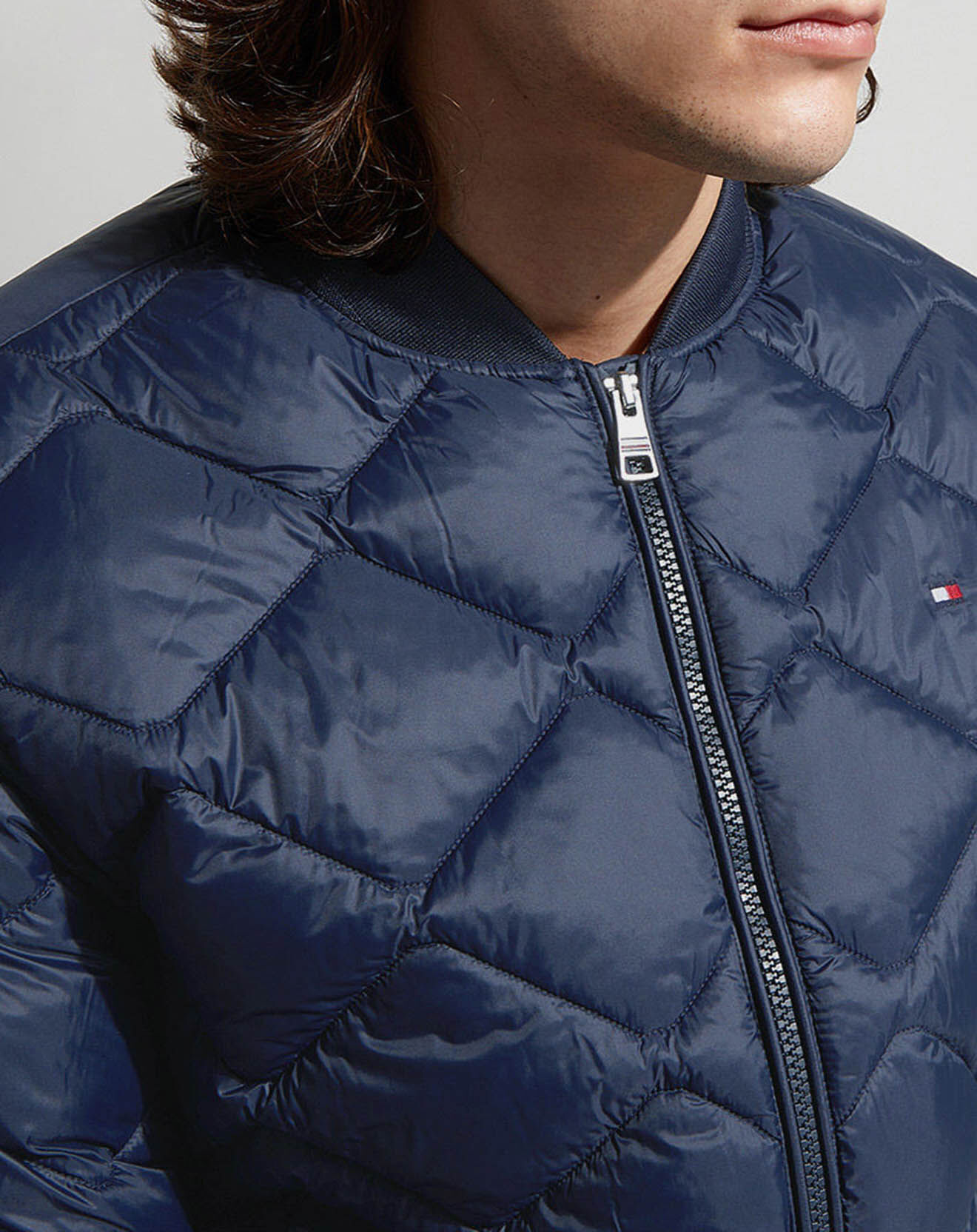 Tommy Hilfiger Blouson bomber matelassé bleu marine