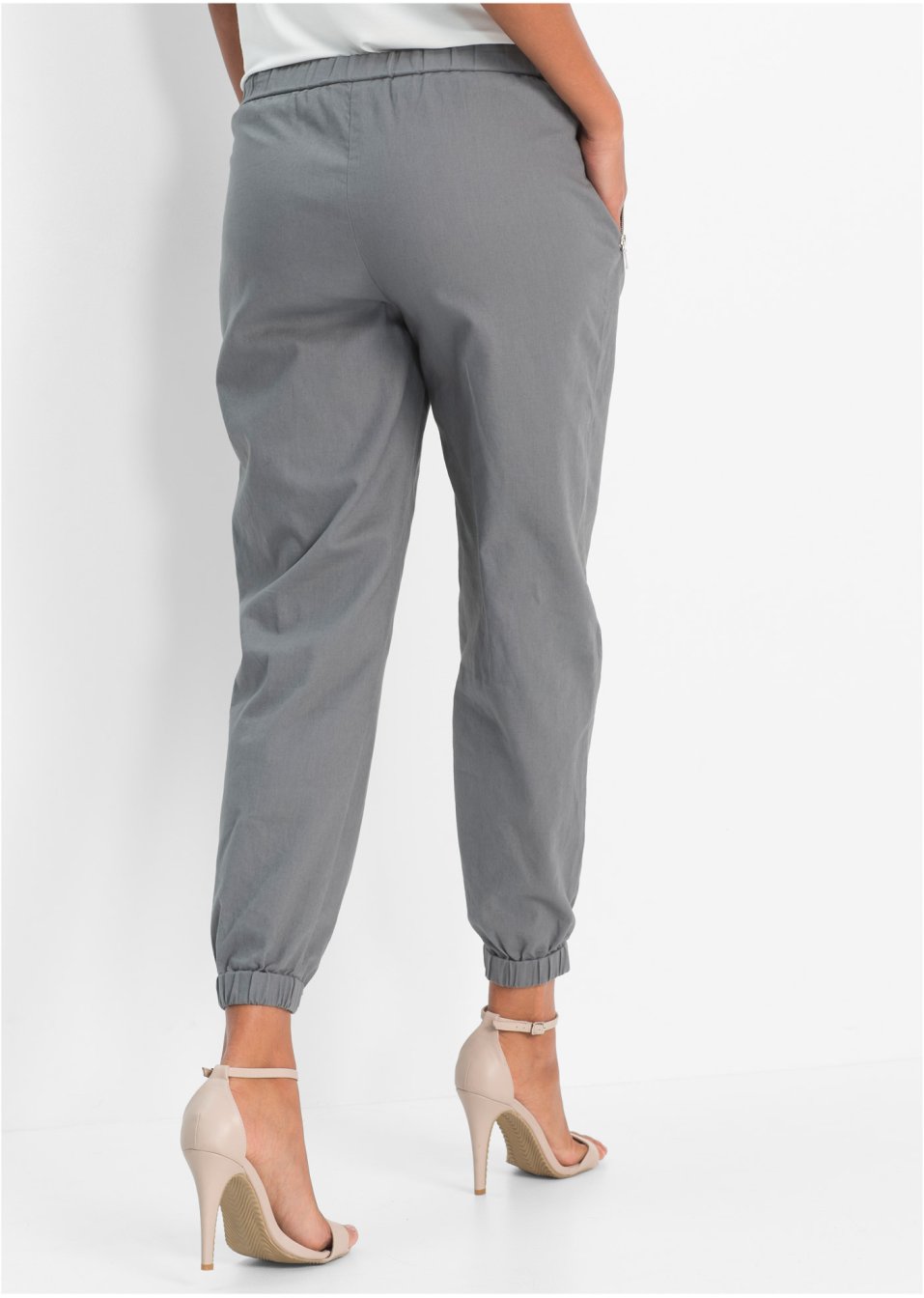 Pantalon 7/8 lin majoritaire