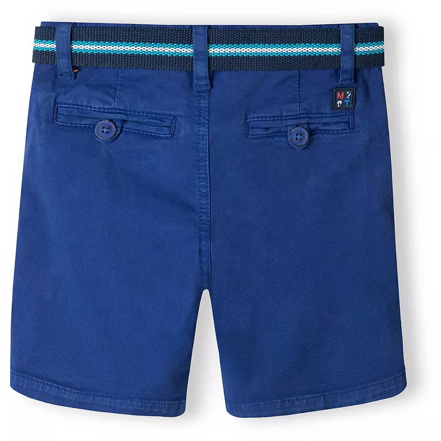 MINOTI Chinoshorts mit Gürtel Dunkelblau