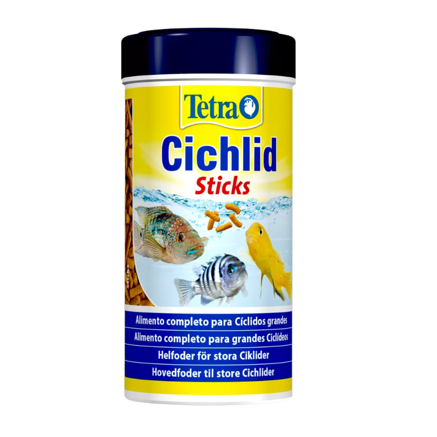 Palitos Tetra para peixes ciclídeos