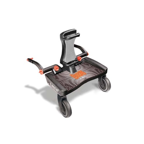 Marchepied Buggy Board Maxi + Noir/Gris - LASCAL