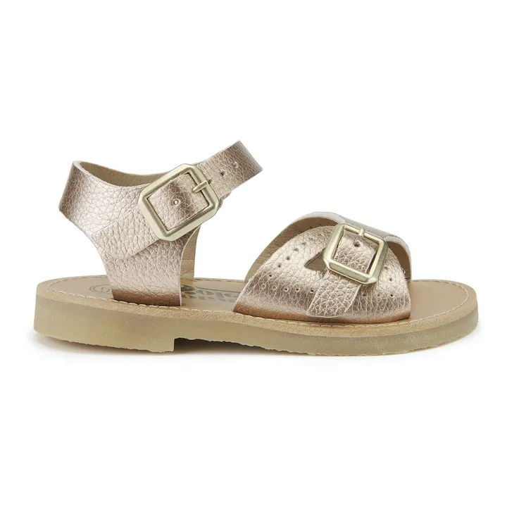 Young Soles Sandales Vegan Pearl | Champagne