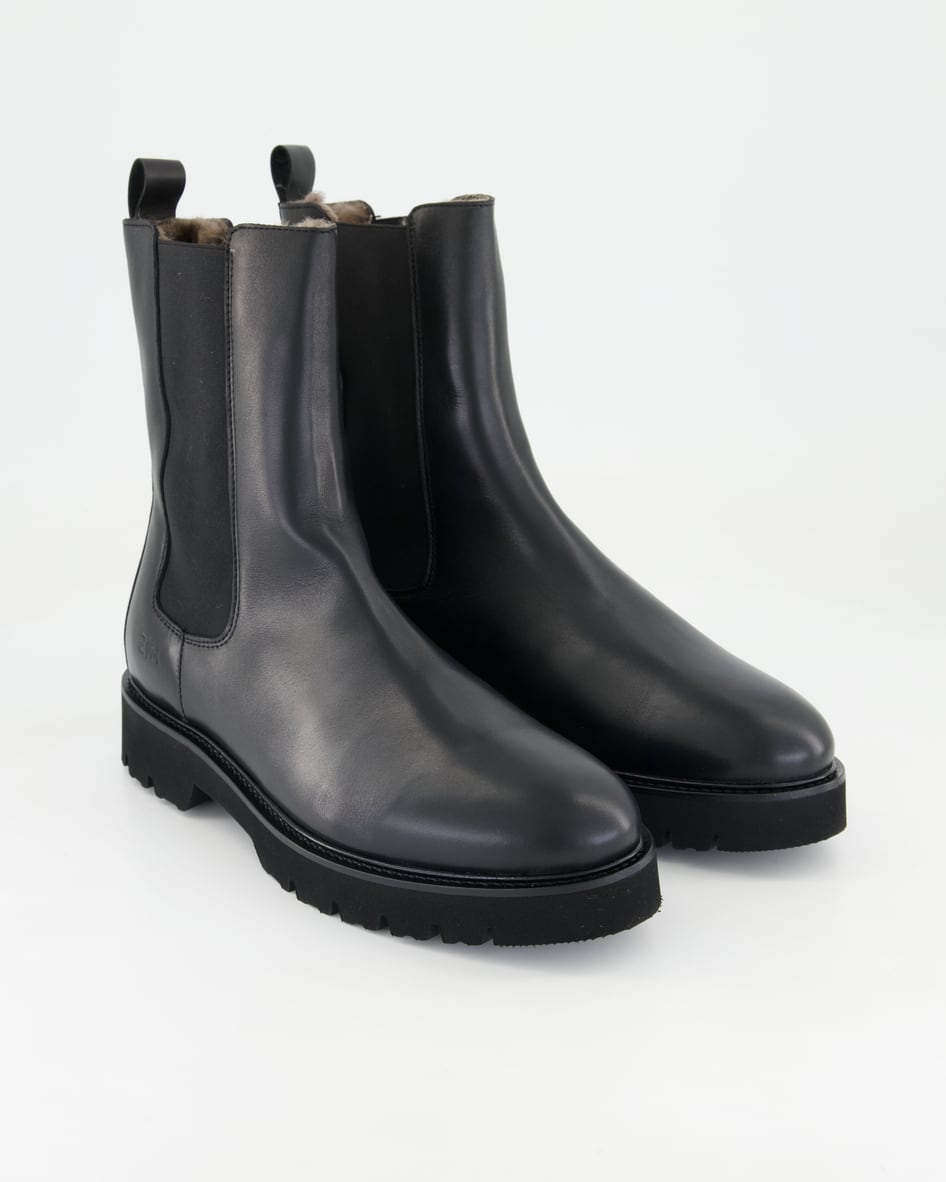 Zahira B-2185 Chelsea Boots in Schwarz