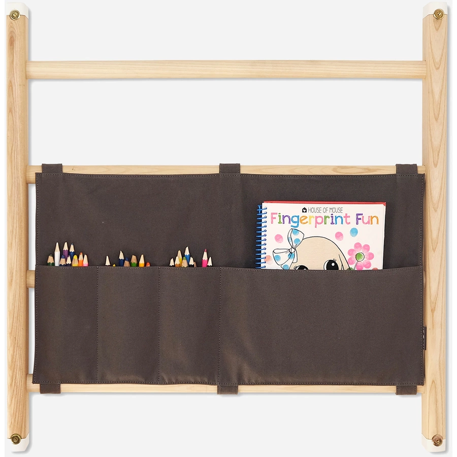 KAOS Organizer Endeløs Canvas dark grey