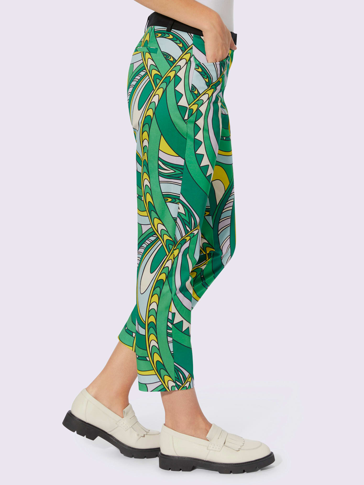 Pantalon imprimé motif imprimé exclusif