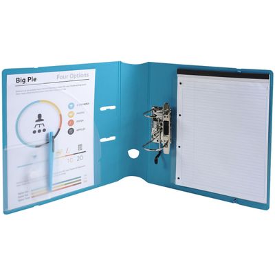 Exacompta Campus Light - Classeur à levier - Dos 80 mm - A4 Maxi - pour 600 feuilles - disponible dans différentes couleurs