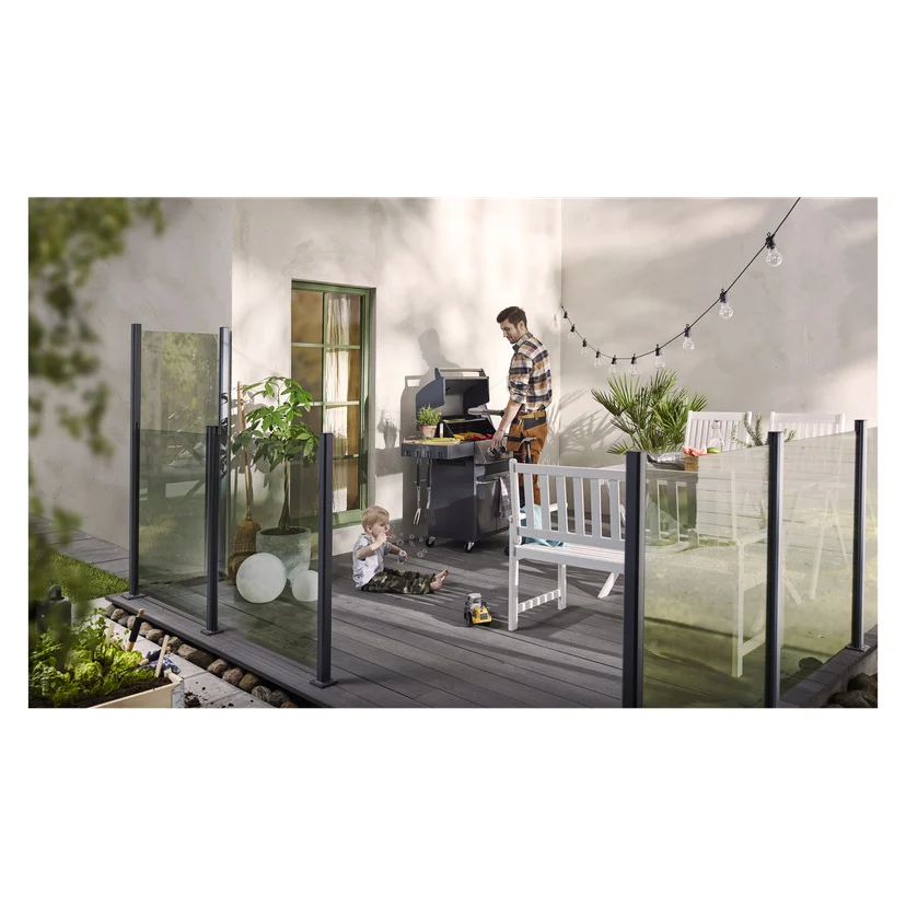 Komposittdekke 4-pk 240x14x2,5 cm 1,344 m²