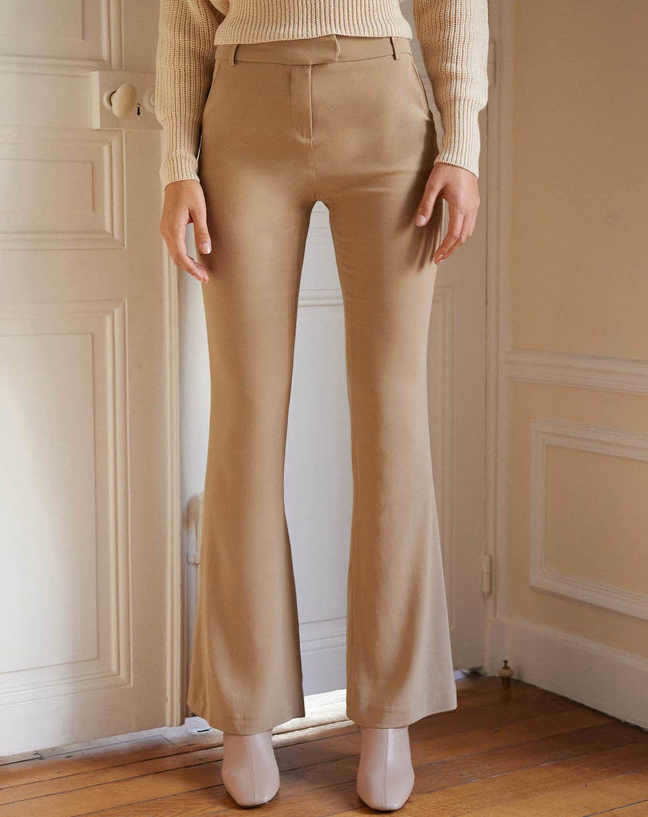 Belair Pantalon Pepper beige