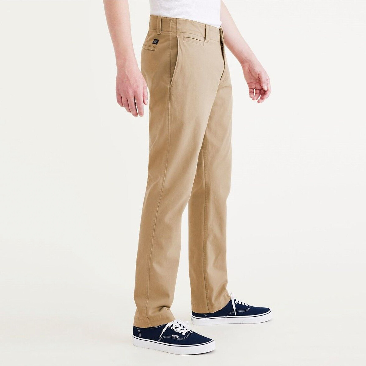 Calças Slim Cáqui California da DOCKERS