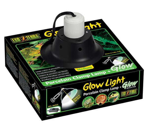 Exo Terra® Glow Light, Porzellan Klemmlampe