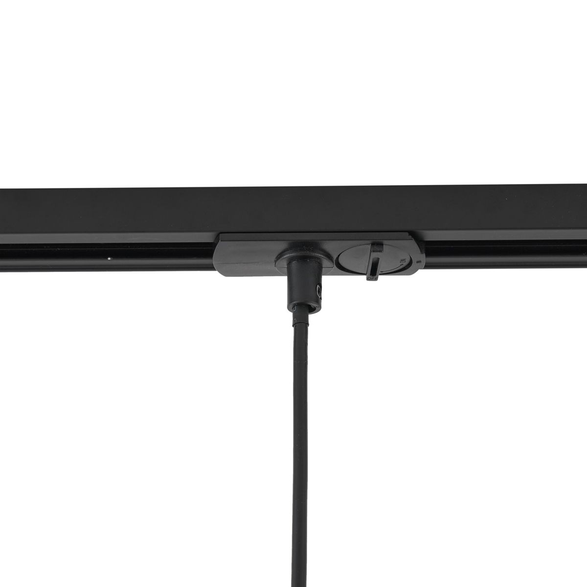 Moderne hanglamp zwart voor railsysteem 1-fase GU10 70mm - Iconic Holt