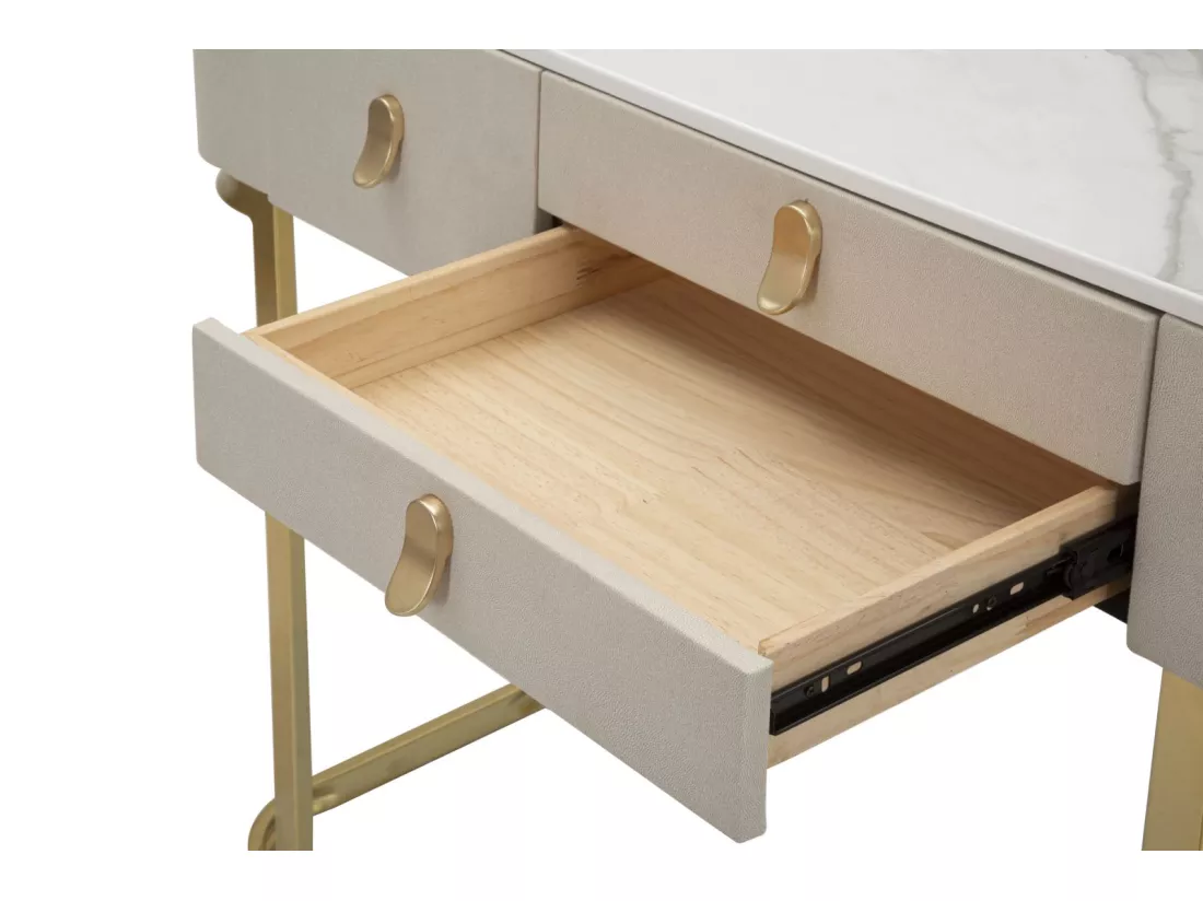 CONSOLE 3 TIROIRS BEAUTÉ CM 100X40X80