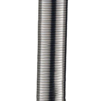 Flexible de poêle à bois Inox ø150 x 7 m x ep 0.10 mm Poujoulat