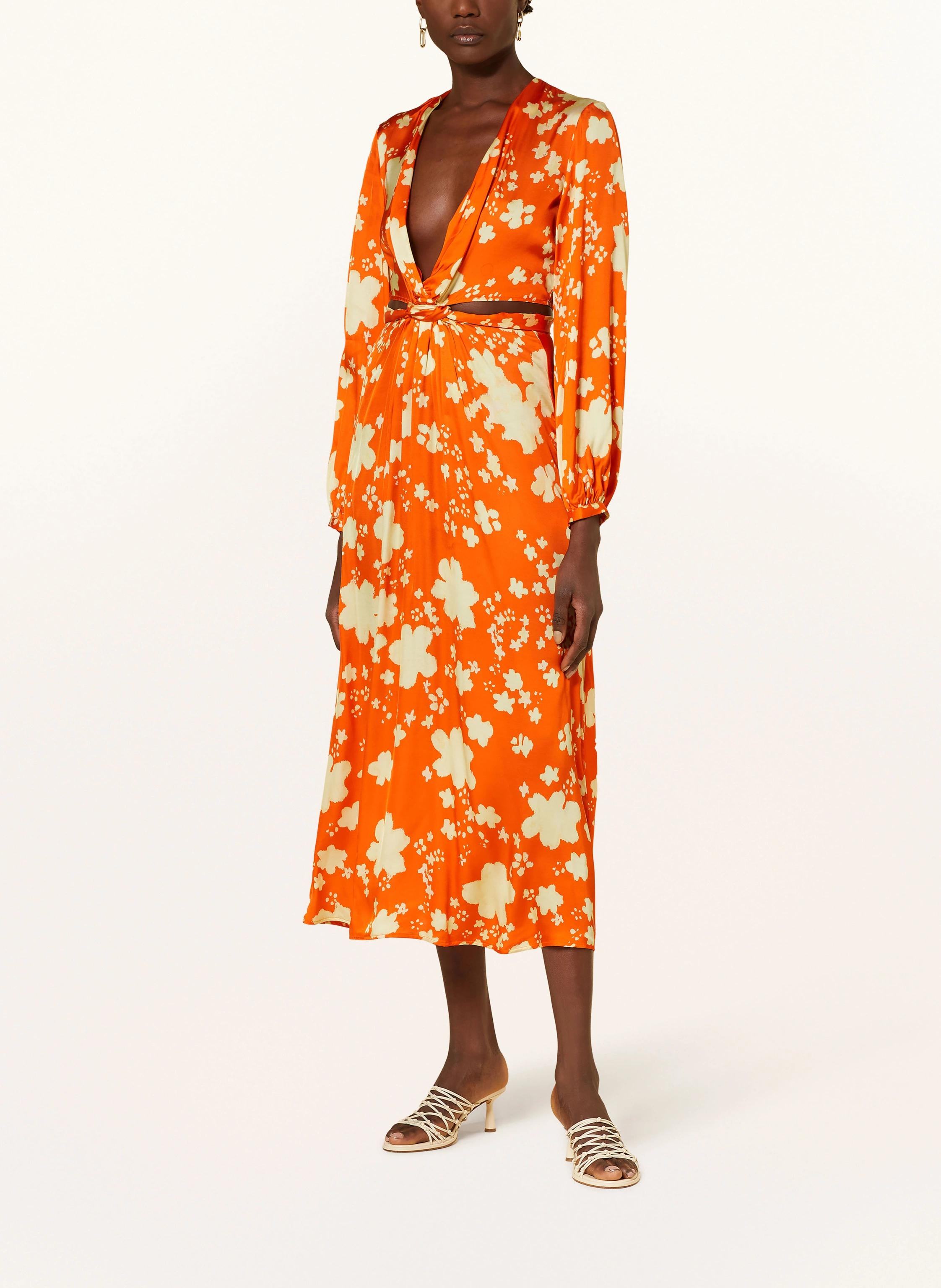 ottod'ame Kleid mit Cut-outs