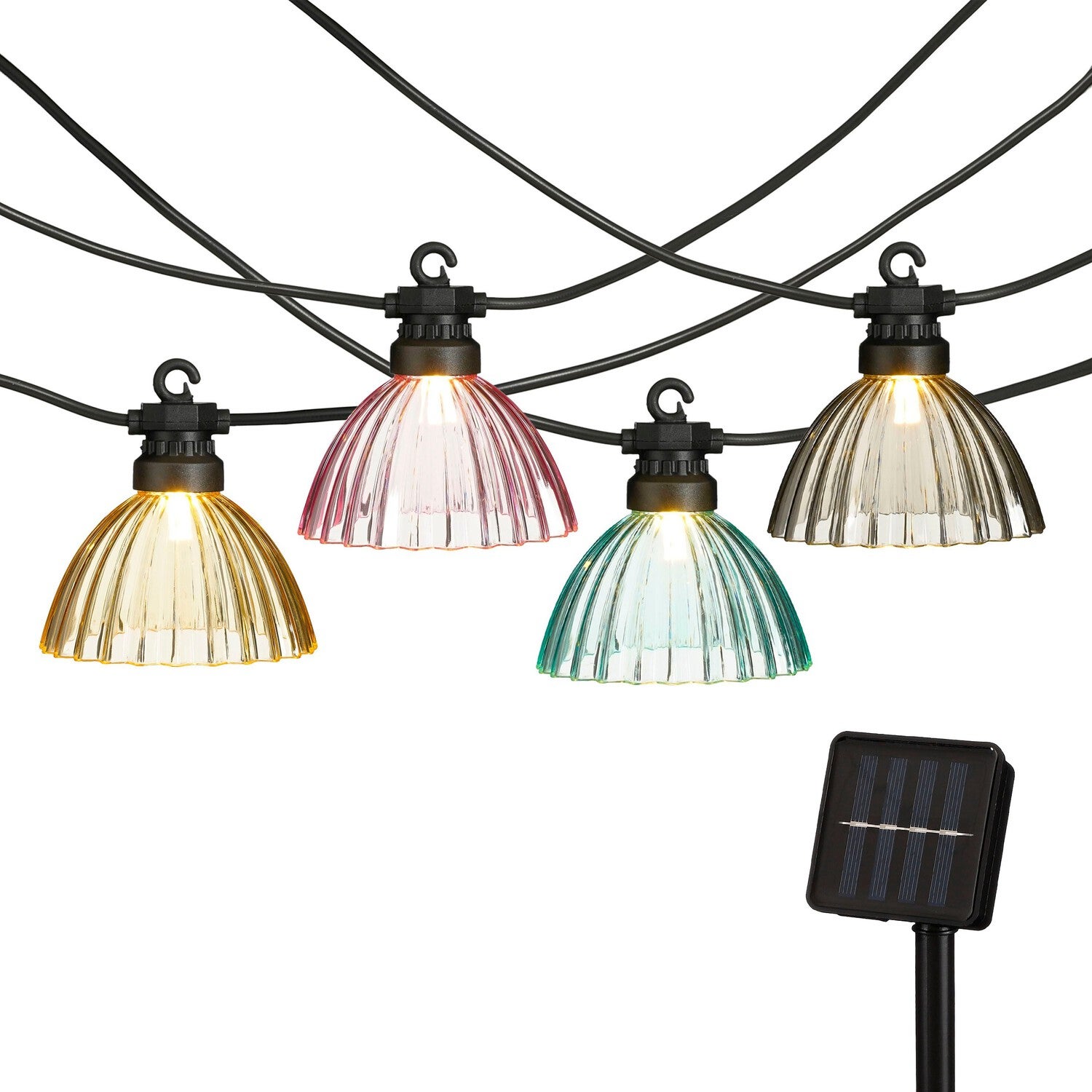 Luca Lighting solar verlichtingssnoer multicolor 4,7 10 stuks