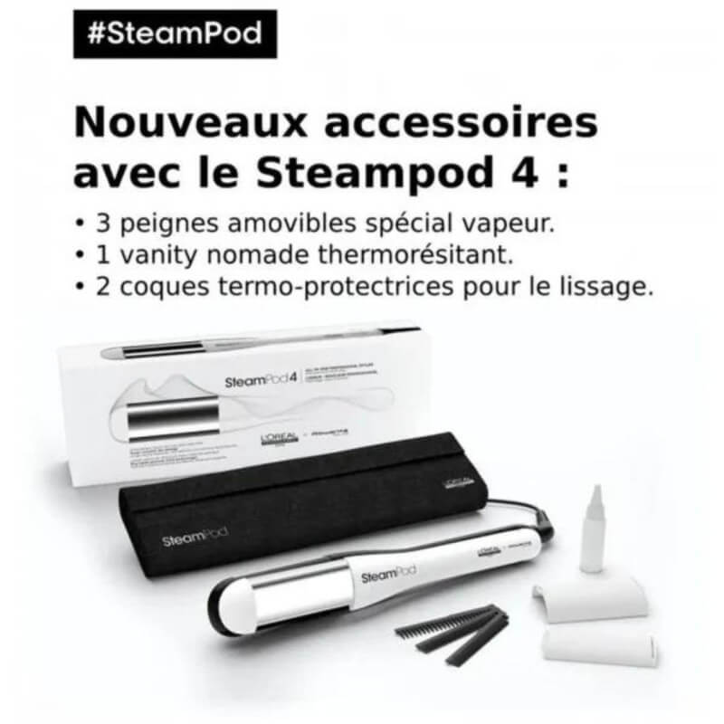 Pack Steampod 4.0 + soin lissant L'Oréal Professionnel