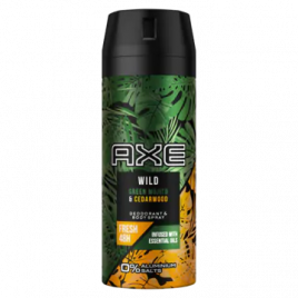 Axe Wild green mojito & cedarwood lichaamsspray deodorant (alleen beschikbaar binnen Europa)