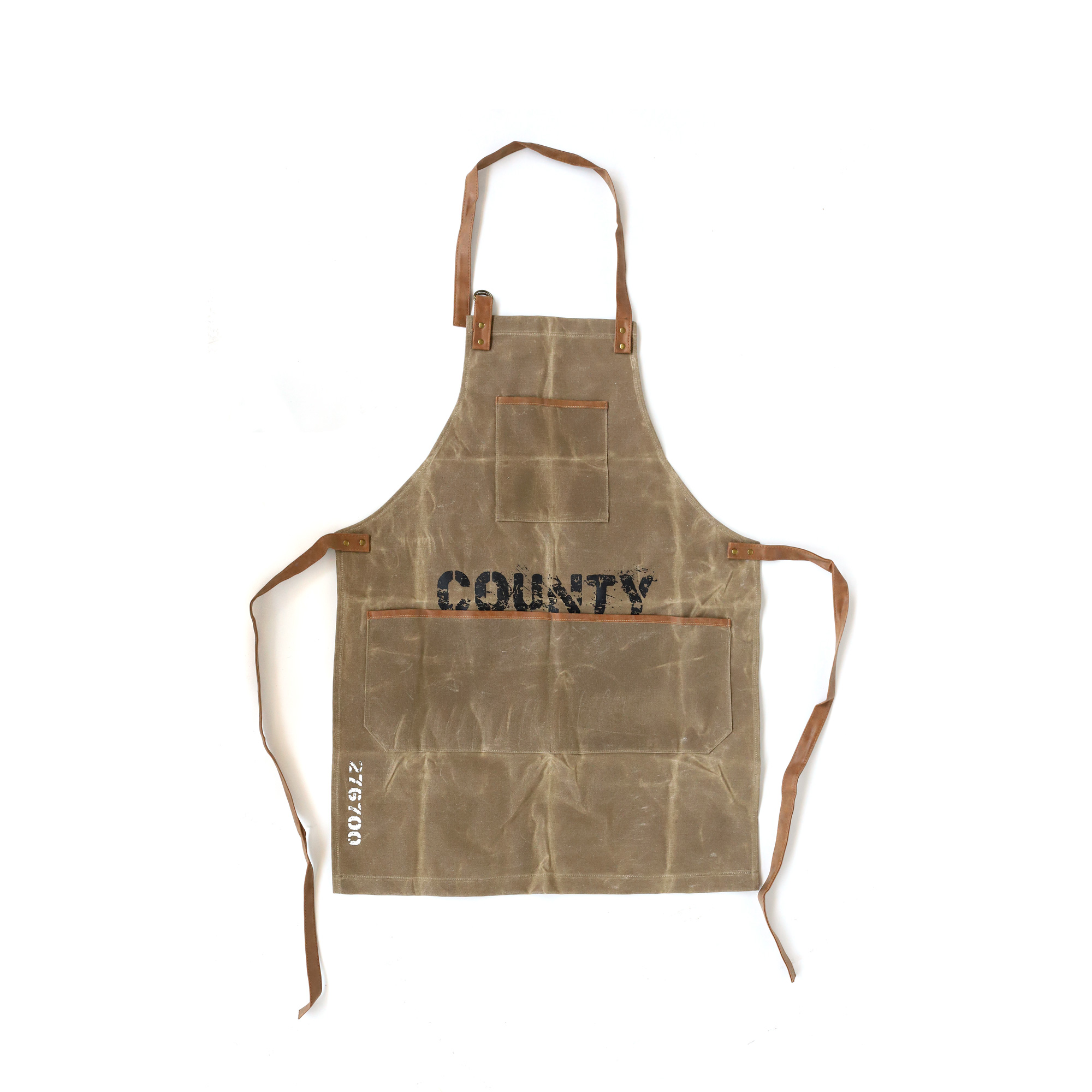 Schürze 'County', braun, H 90 cm, B 65 cm zu 27,00