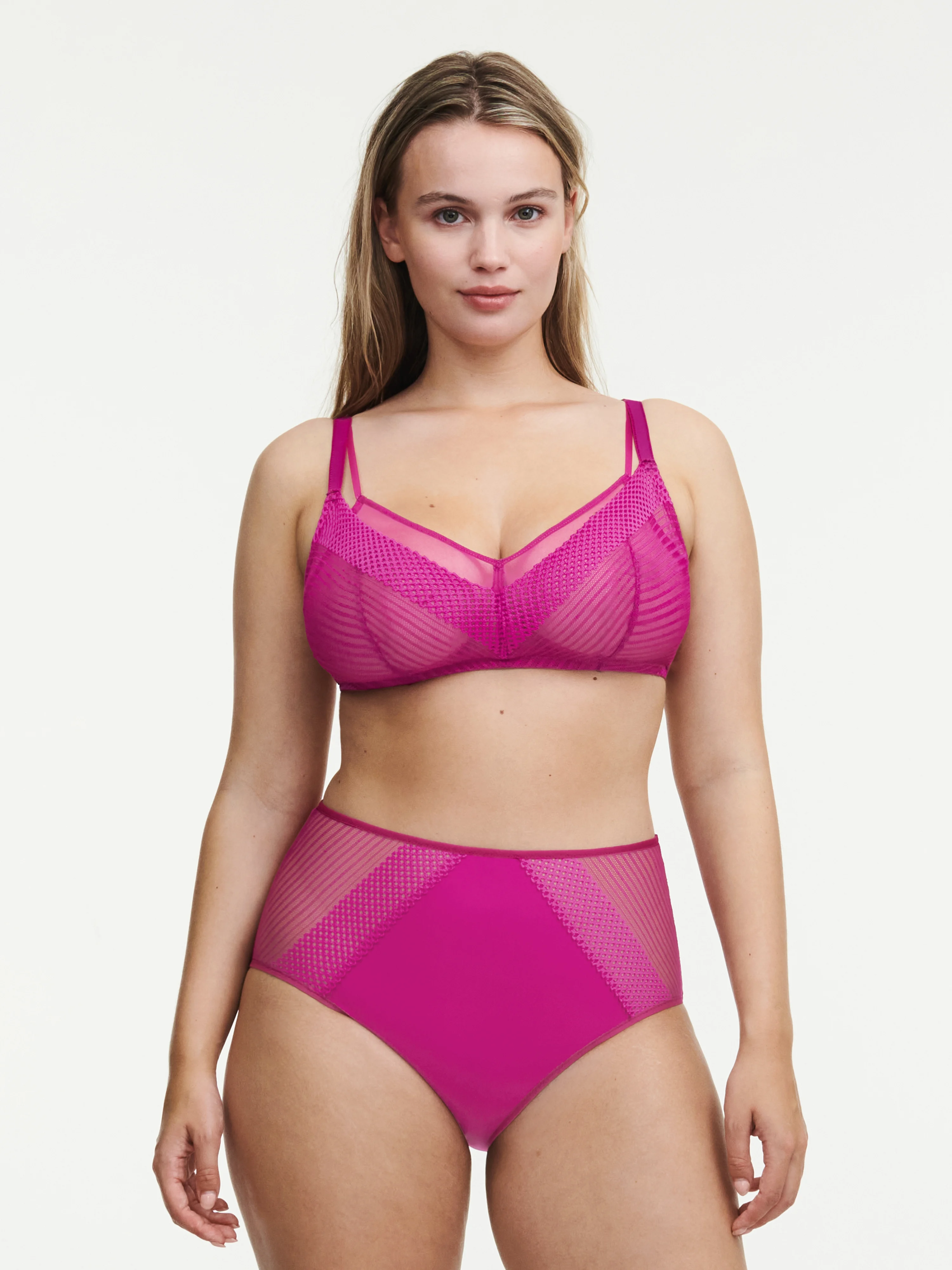PLAY - Soutien-gorge sans armature maintien en dentelle | Rose