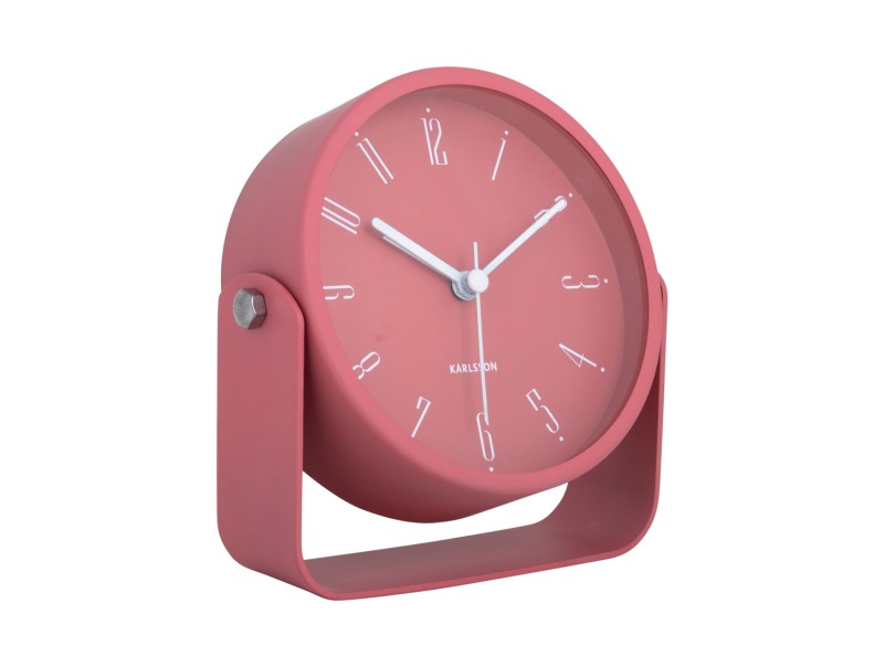 Alarm Clock Regal Numbers KA5989RD Blush red
