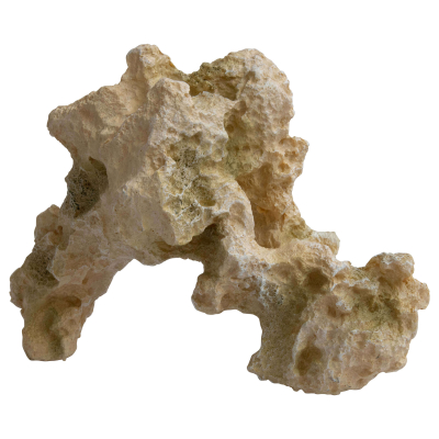 Deep Sea Aquariumdekoration Lochstein beige 29x15x21cm