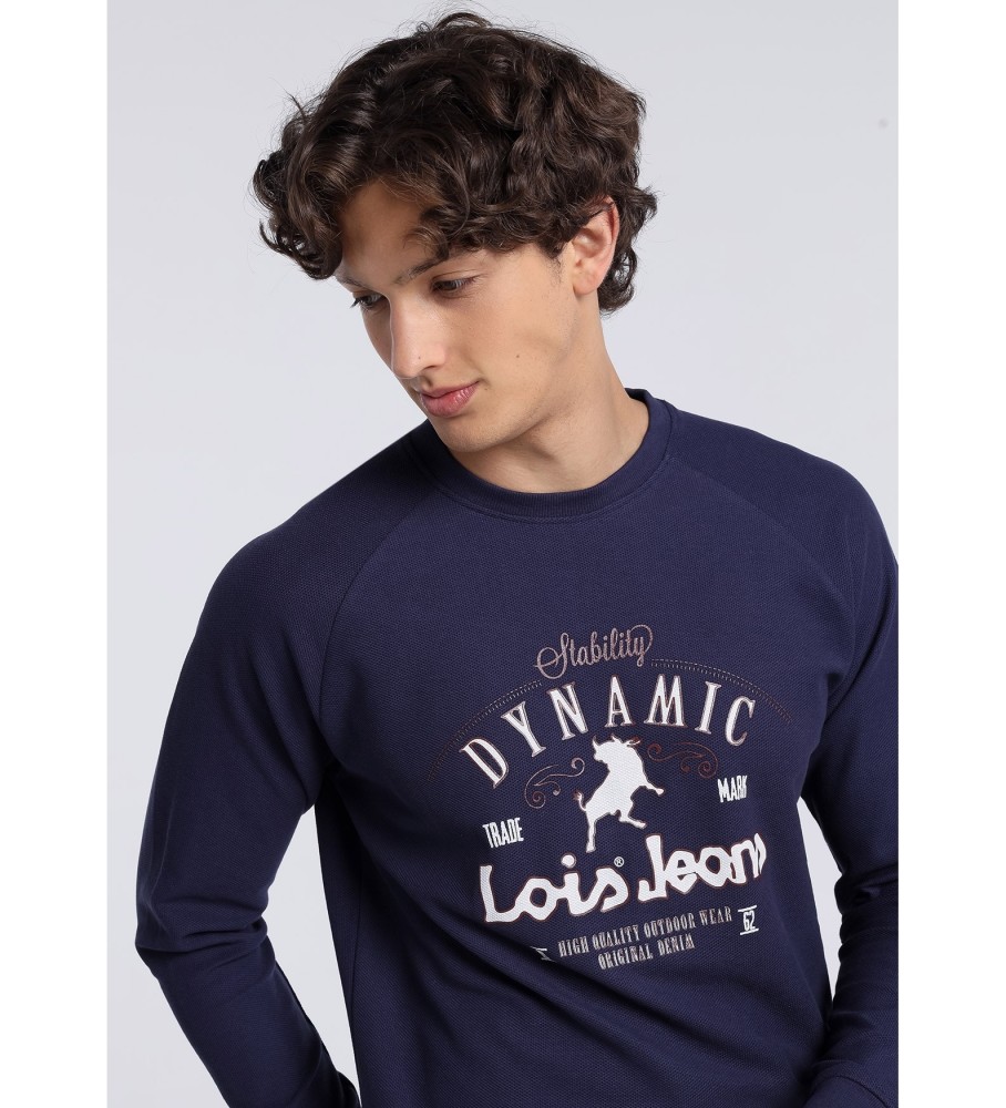 Moletom Lois 131917 Azul Marinho
