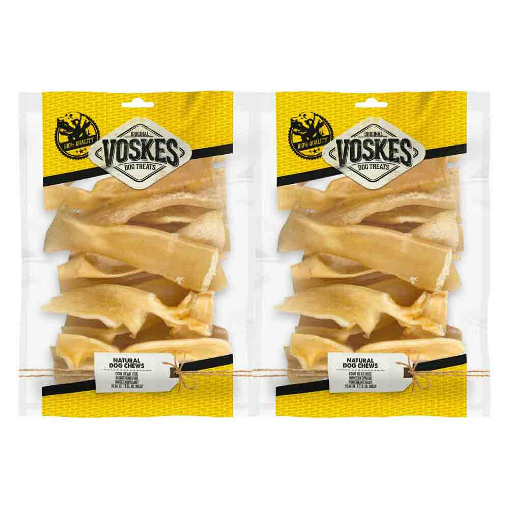 2x Voskes Runderkophuid Stukken 500 gr
