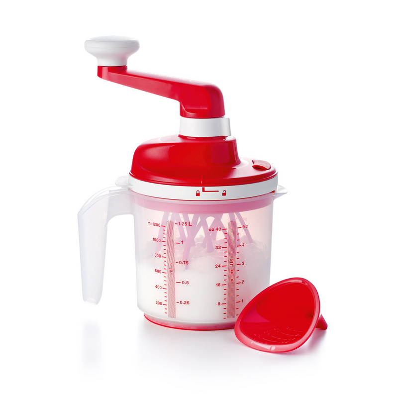 Easy Speedy 1,25 l Stromloser Küchenhelfer zum Herstellen verschiedener Teige