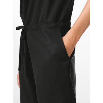 Damen-Jumpsuit, Schwarz