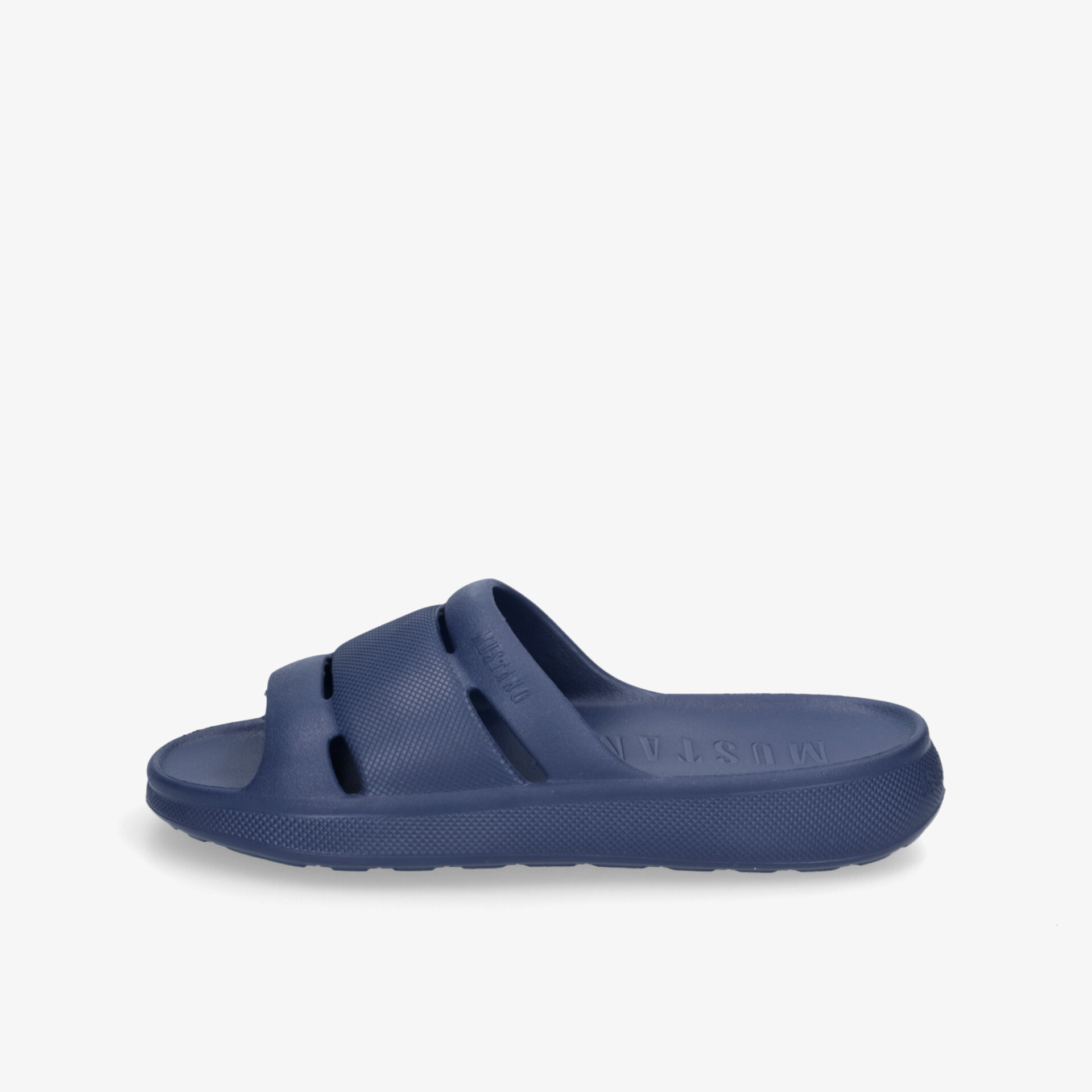 MUSTANG Herren Pantoletten blau