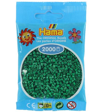 Hama Mini -Perlen - 2000 st. - Grün