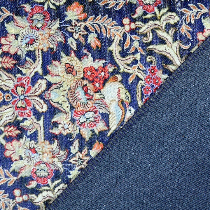Vintage vloerkleed - Nadine Blauw/Rood | Oosters