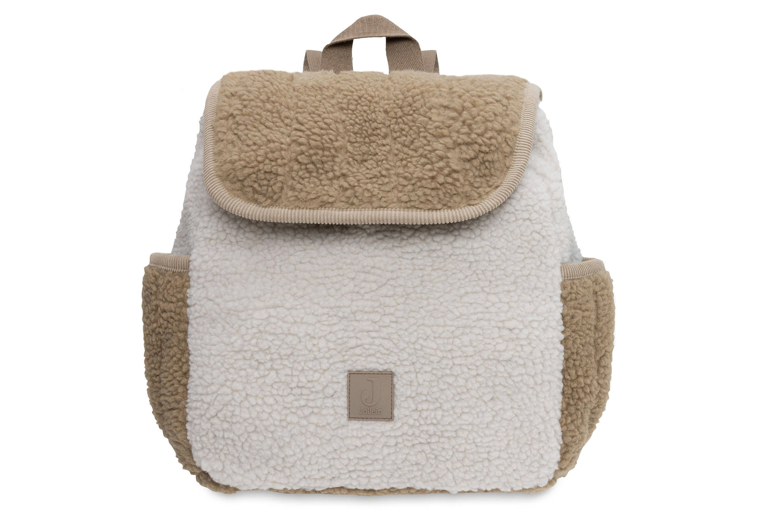 Jollein rugtasje Colourblock - Naturel