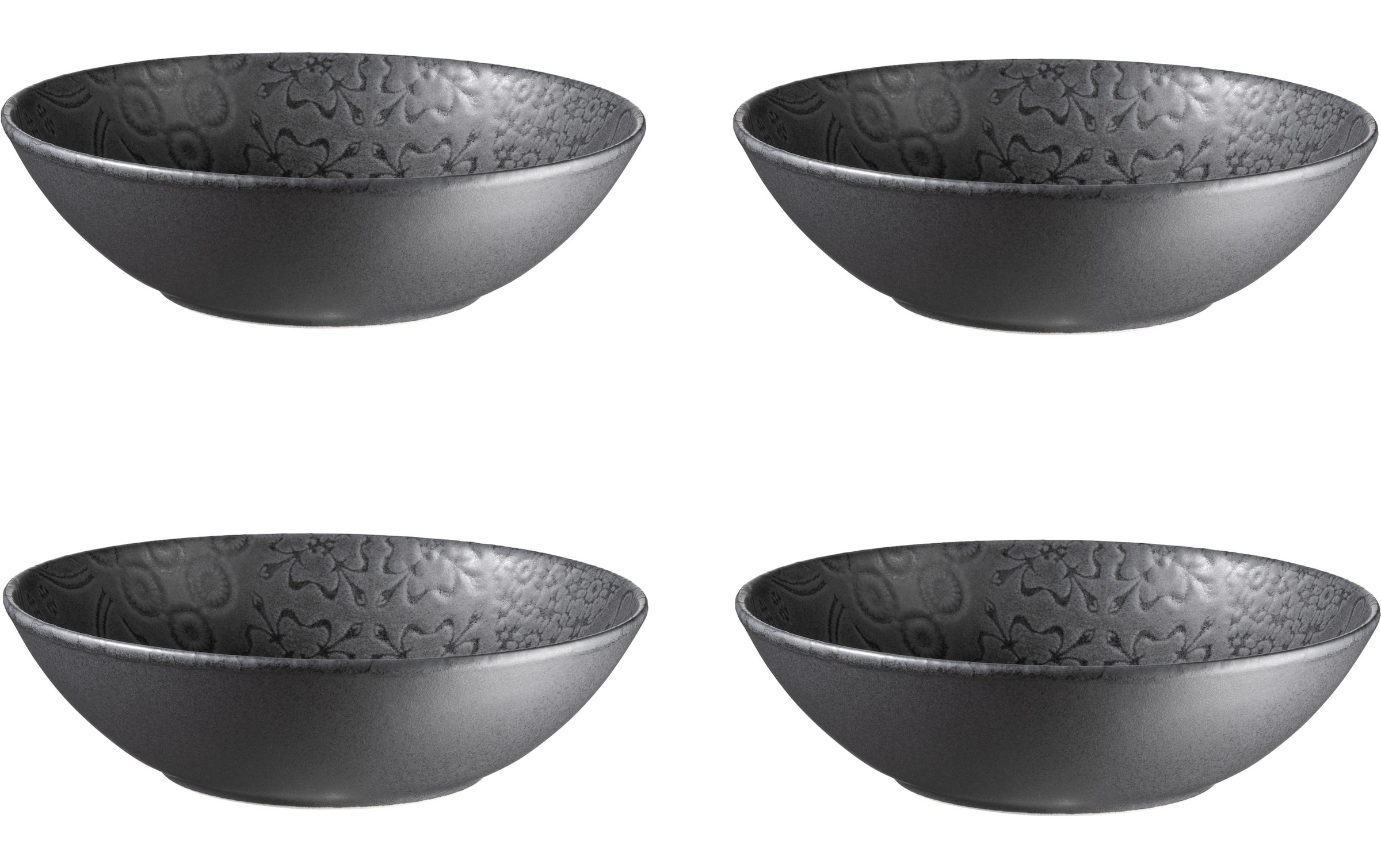 MÄSER Schüssel »Tiles 17 cm, 4 Stück« 4 tlg. aus Steinzeug
