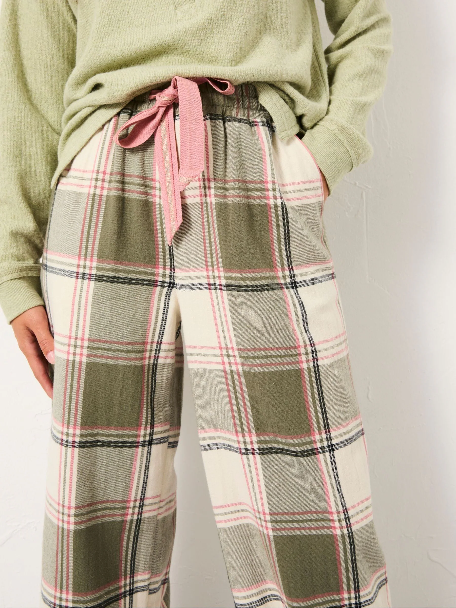 Groene ruit - FatFace pyjamabroek