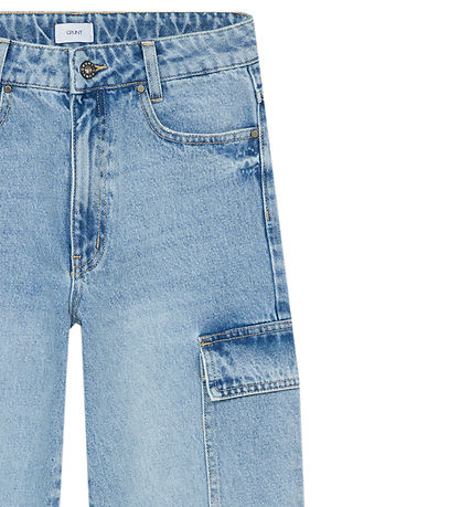 Grunt Jeans - Giant Frachtsprinting - Mid Blue