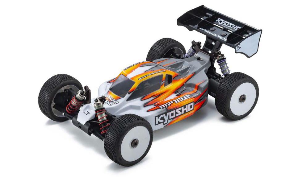 Buggy Inferno MP10e 4WD, Bausatz, 1:8<br>Elektro-Version des beliebten Inferno MP10 Wettbewerb Buggys