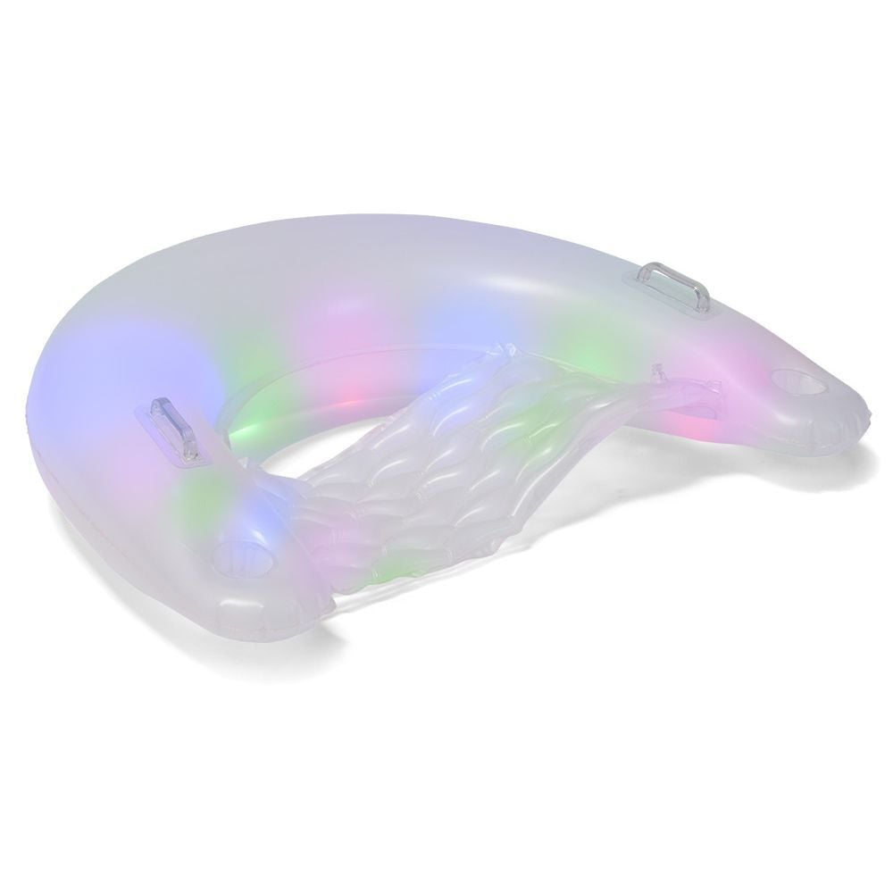 Siège gonflable lumineux semi immergé