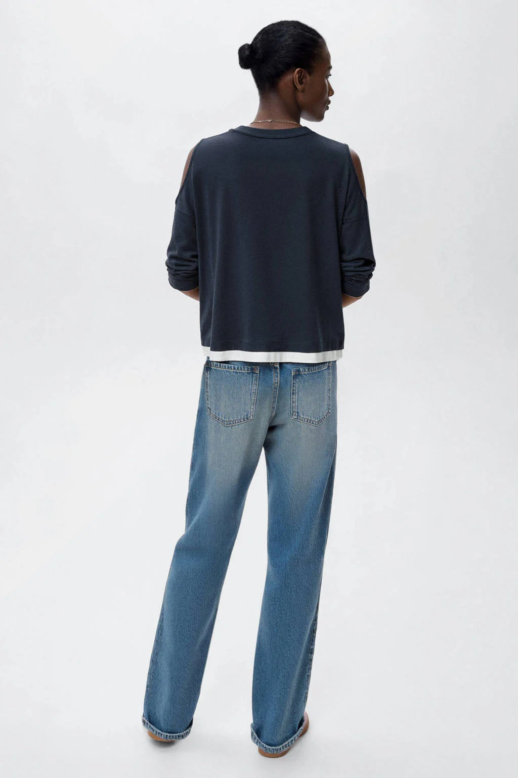 MANGO TEEN blousetop marine
