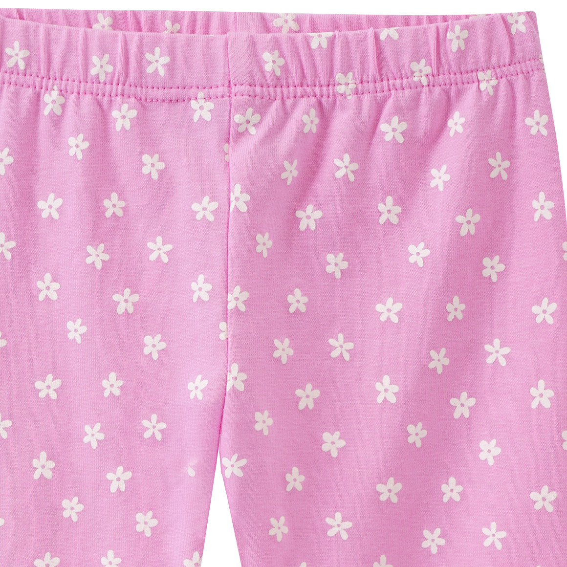 Topomini Baby Capri-Leggings mit Allover-Print rosa / weiss