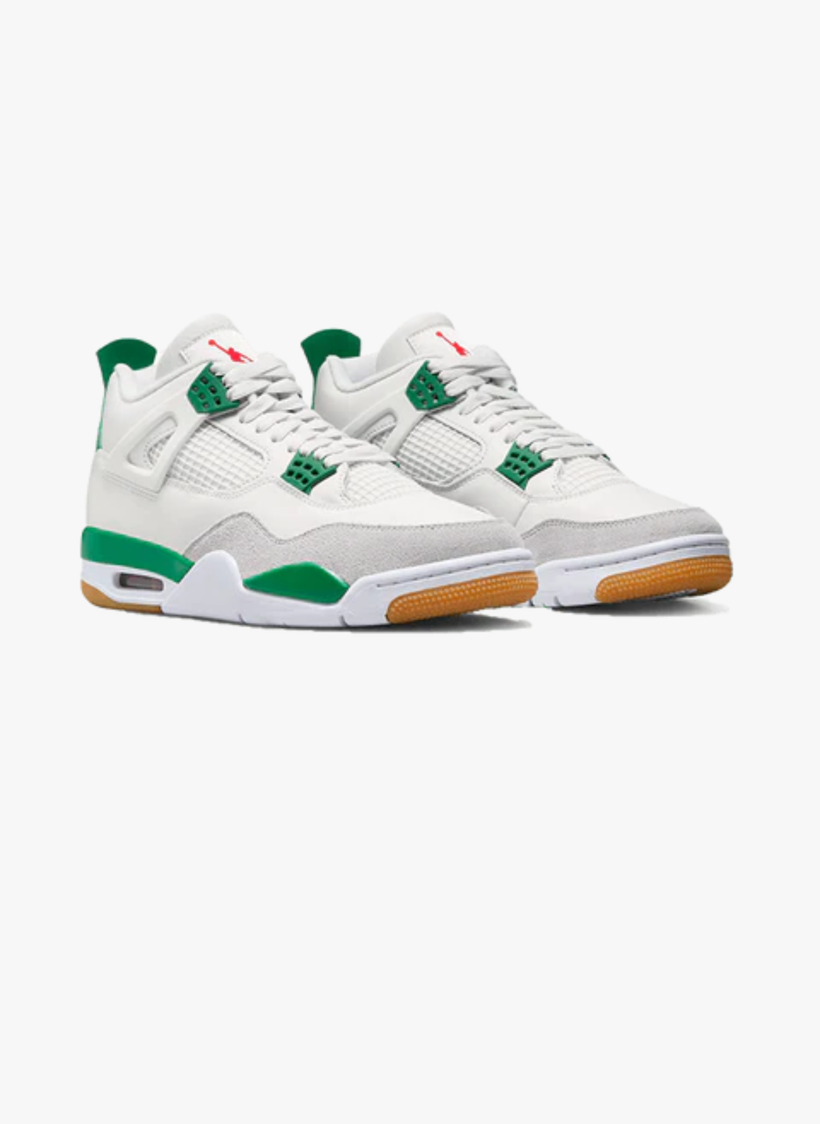 AIR JORDAN 4 - Basket montantes en cuir | Blanc