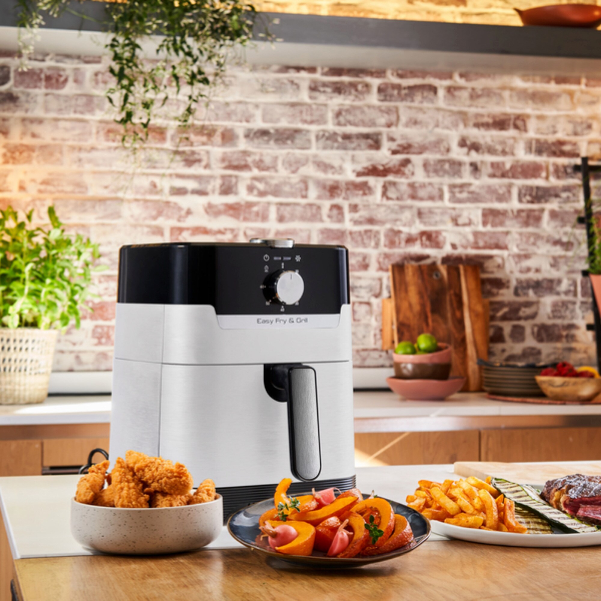 Tefal Heißluftfritteuse Heißluftfritteuse Easy Fry & Grill Classic